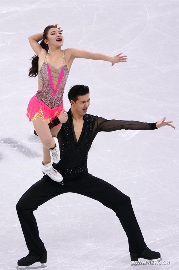 (SP)OLY-SOUTH KOREA-PYEONGCHANG-FIGURE SKATING-ICE DANCE SHORT DANCE