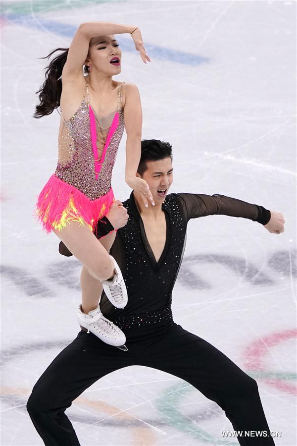 (SP)OLY-SOUTH KOREA-PYEONGCHANG-FIGURE SKATING-ICE DANCE SHORT DANCE