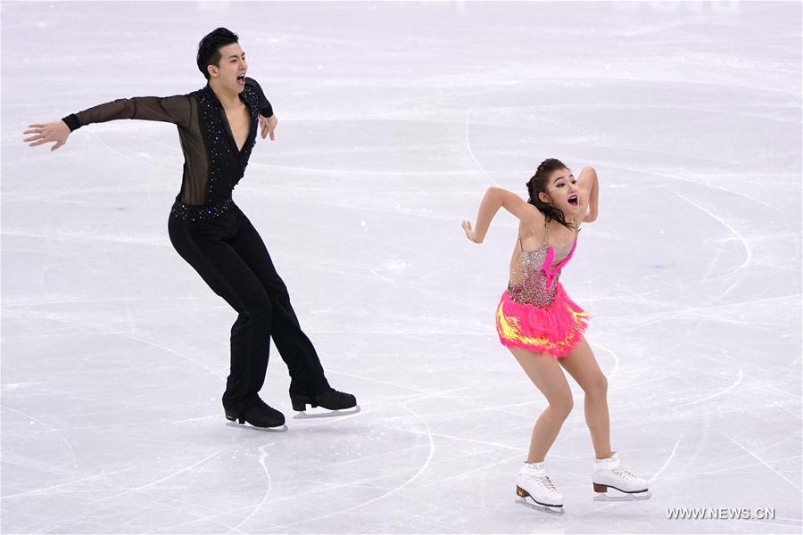 (SP)OLY-SOUTH KOREA-PYEONGCHANG-FIGURE SKATING-ICE DANCE SHORT DANCE