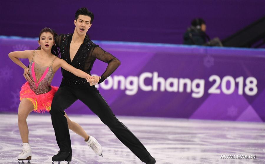 (SP)OLY-SOUTH KOREA-PYEONGCHANG-FIGURE SKATING-ICE DANCE SHORT DANCE