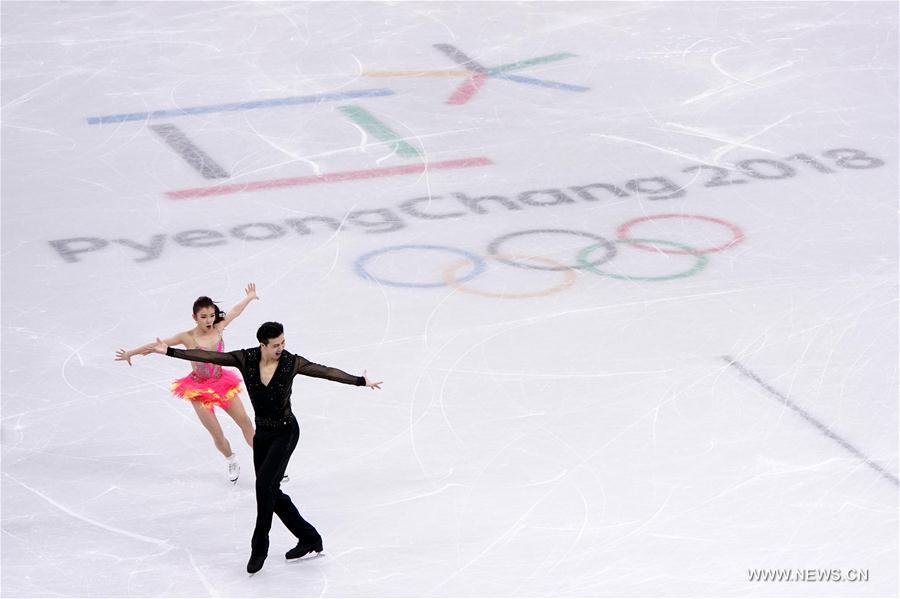 (SP)OLY-SOUTH KOREA-PYEONGCHANG-FIGURE SKATING-ICE DANCE SHORT DANCE