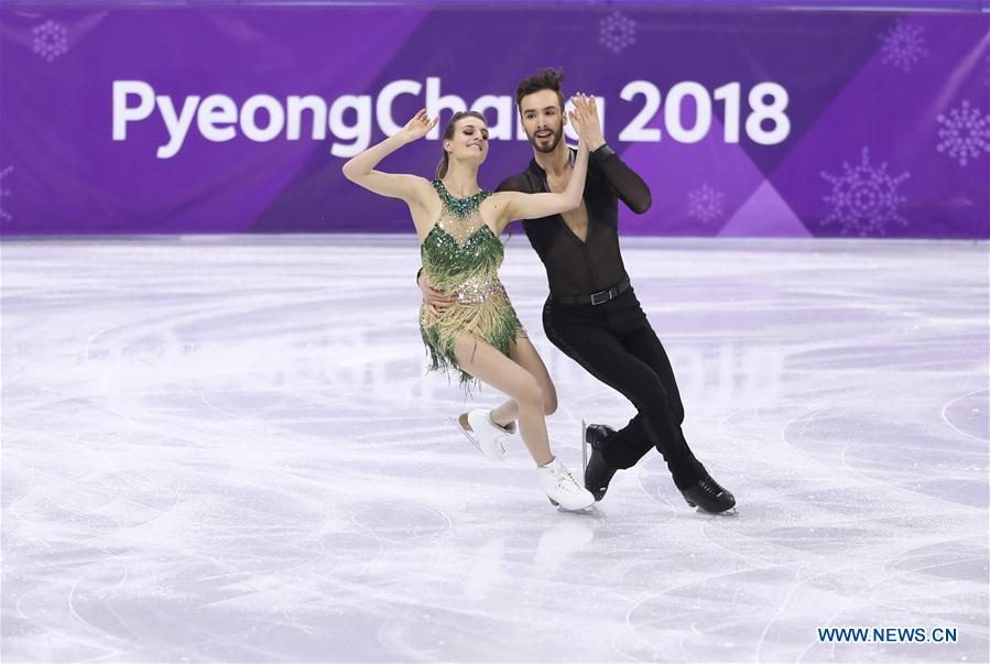 (SP)OLY-SOUTH KOREA-PYEONGCHANG-FIGURE SKATING-ICE DANCE SHORT DANCE