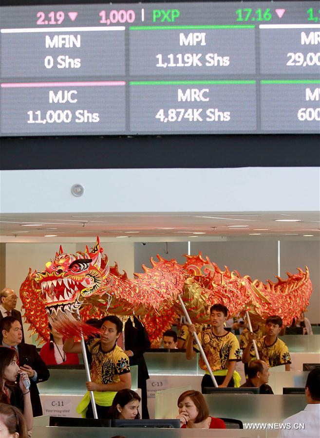 THE PHILIPPINES-TAGUIG CITY-CHINESE NEW YEAR-STOCK