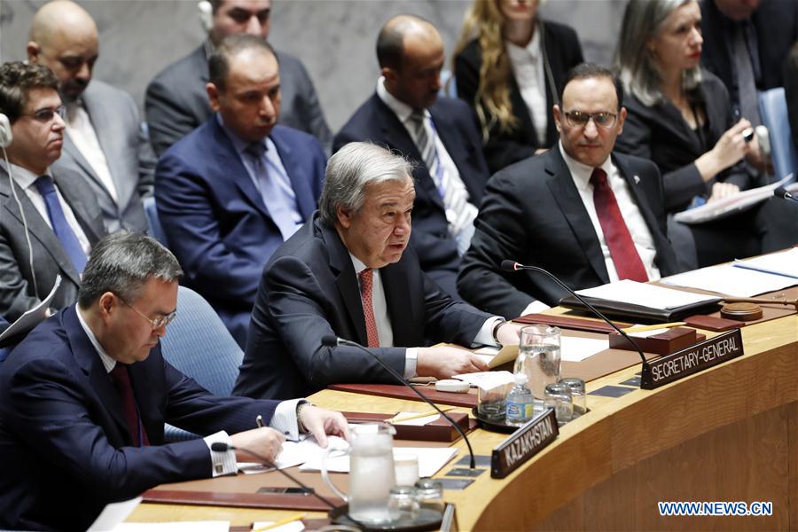 UN-SECURITY COUNCIL-MIDDLE EAST-MEETING