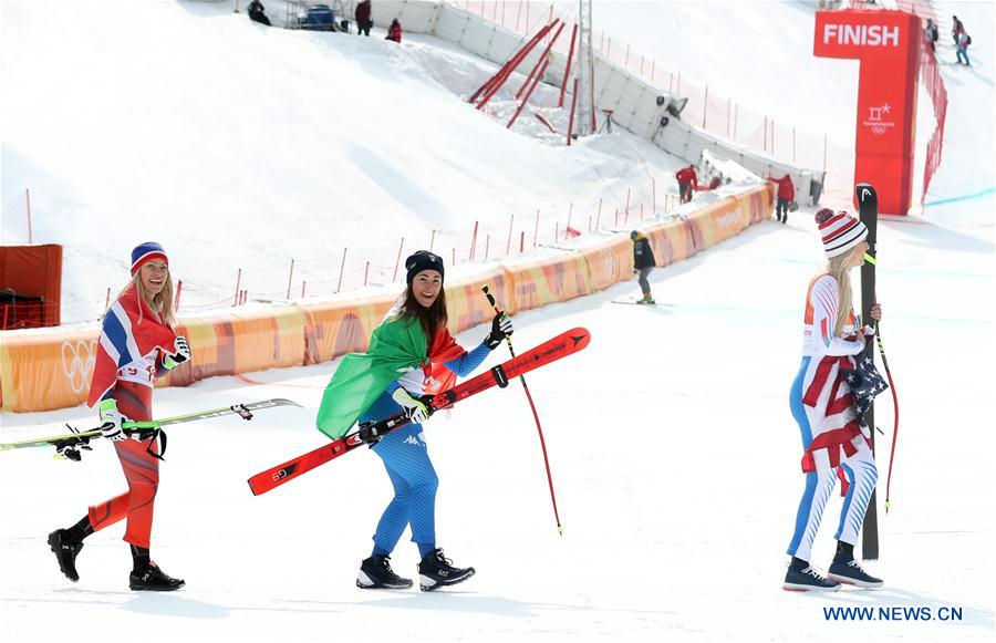 (SP)OLY-SOUTH KOREA-PYEONGCHANG-ALPINE SKIING-LADIES' DOWNHILL