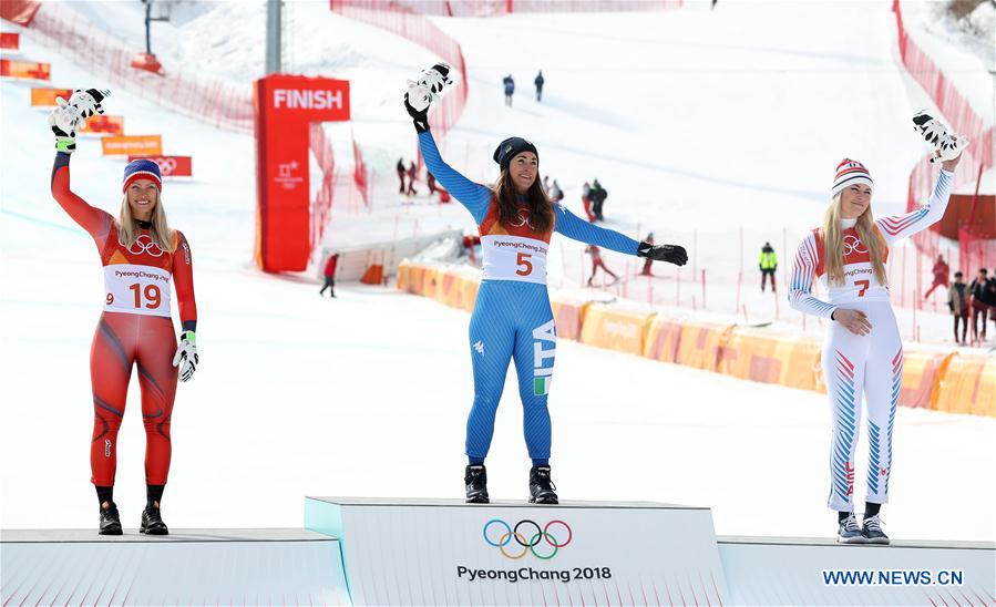 (SP)OLY-SOUTH KOREA-PYEONGCHANG-ALPINE SKIING-LADIES' DOWNHILL