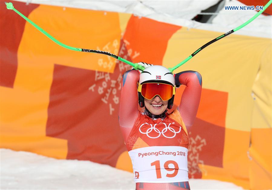 (SP)OLY-SOUTH KOREA-PYEONGCHANG-ALPINE SKIING-LADIES' DOWNHILL