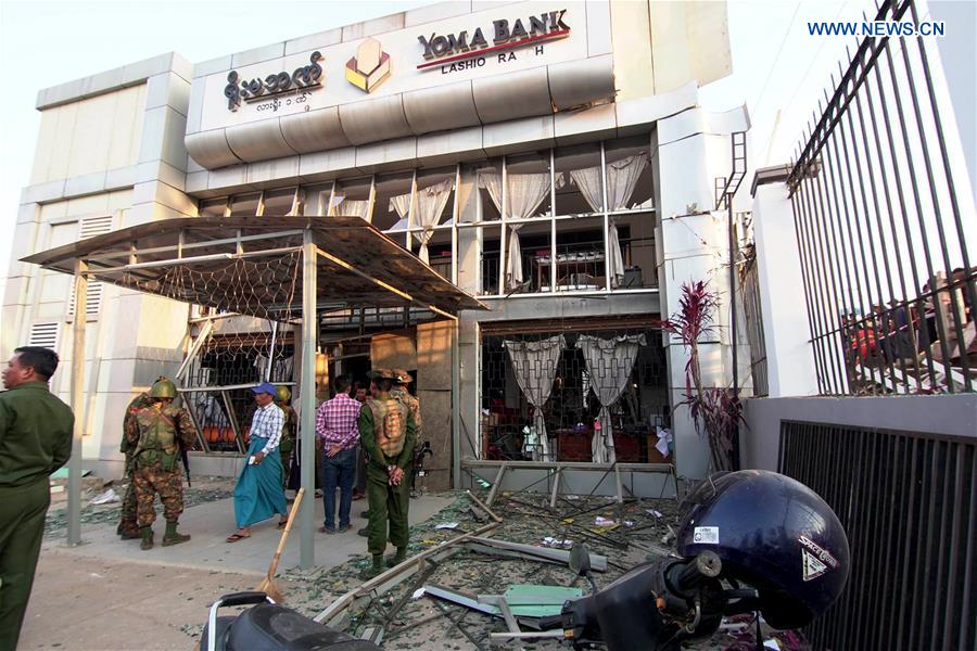 MYANMAR-LASHIO-BOMB BLAST
