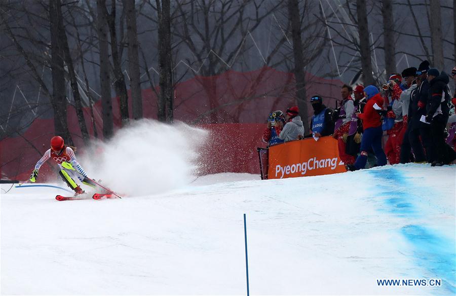(SP)OLY-SOUTH KOREA-PYEONGCHANG-ALPINE SKIING-LADIES' ALPINE COMBINED SLALOM