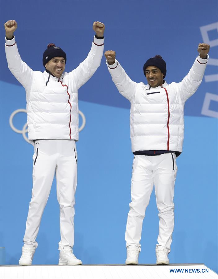 (SP)OLY-SOUTH KOREA-PYEONGCHANG-CROSS-COUNTRY SKIING-MEN'S TEAM SPRINT FREE-MEDAL CEREMONY
