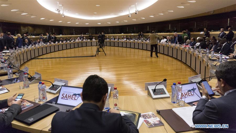 BELGIUM-BRUSSELS-EU-AFRICA-SAHEL-CONFERENCE