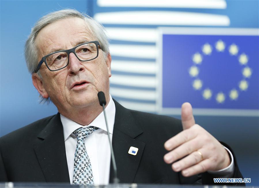 BELGIUM-BRUSSELS-EU-SUMMIT-JUNCKER