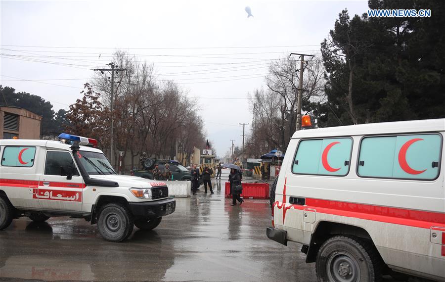AFGHANISTAN-KABUL-SUICIDE ATTACK