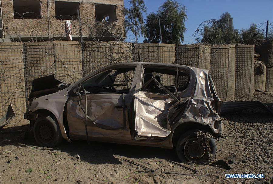 AFGHANISTAN-HELMAND-CAR BOMB ATTACK