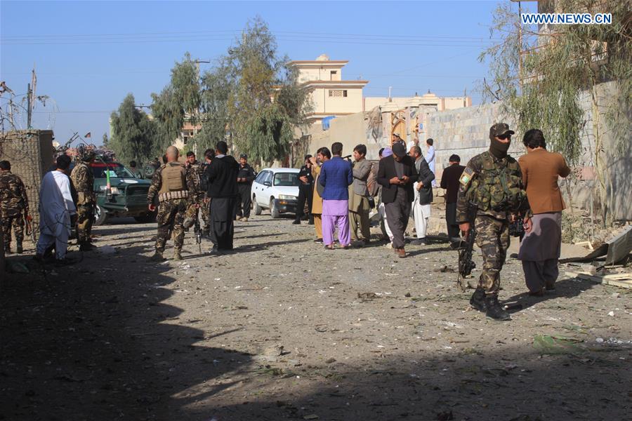 AFGHANISTAN-HELMAND-CAR BOMB ATTACK