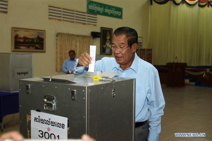CAMBODIA-PHNOM PENH-SENATE-VOTE