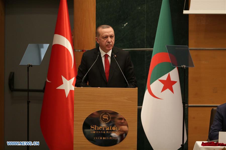 ALGERIA-ALGIERS-TURKISH-ERDOGAN-VISIT