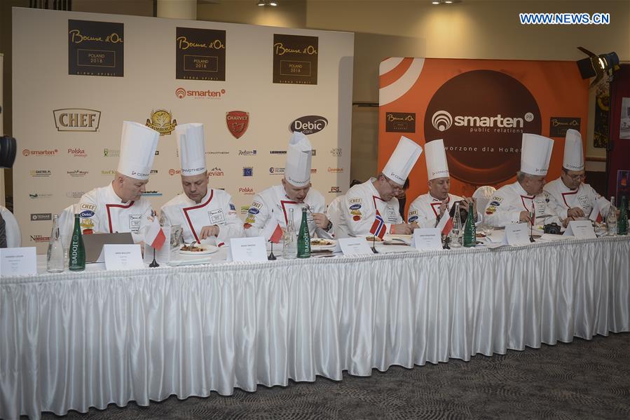 POLAND-WARSAW-BOCUSE D'OR-COOKING COMPETITION