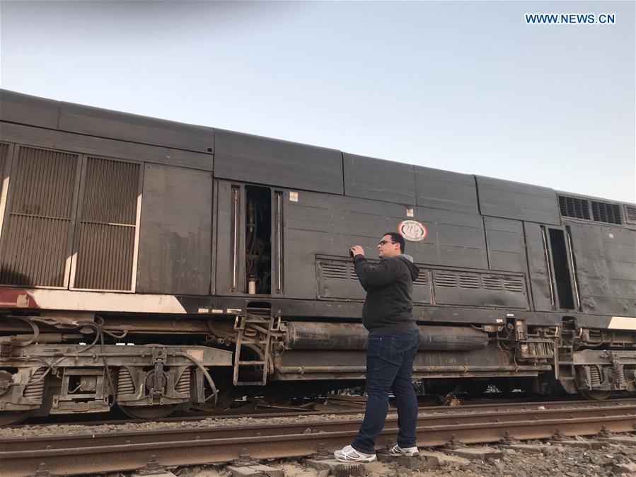 EGYPT-BEHEIRA-ACCIDENT-TRAIN CRASH