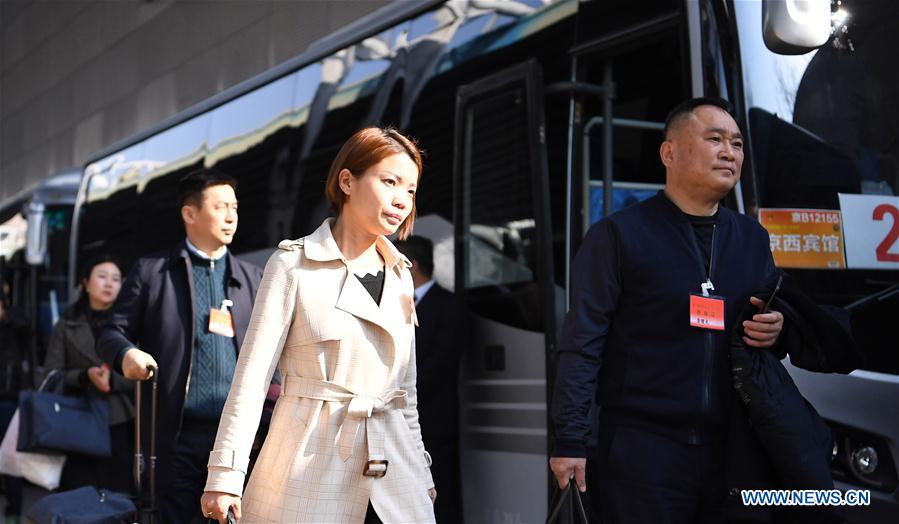 (TWO SESSIONS)CHINA-BEIJING-NPC DEPUTIES-ARRIVAL (CN)