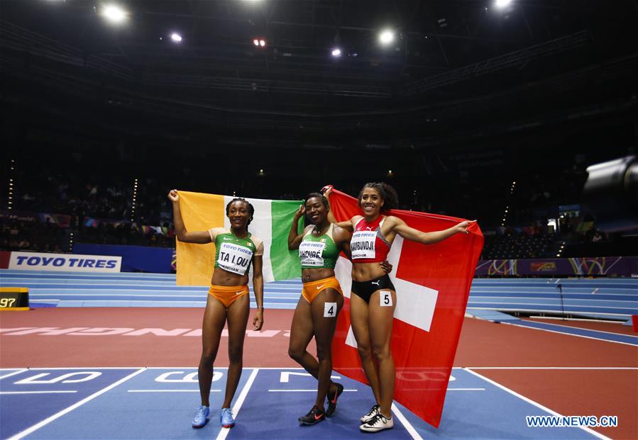 (SP)BRITAIN-BIRMINGHAM-ATHLETICS-IAAF WORLD INDOOR CHAMPIONSHIPS-DAY 2