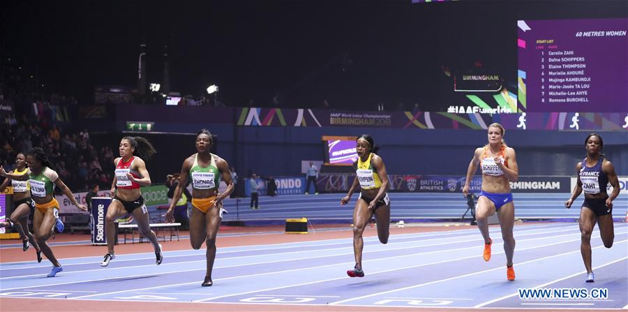 (SP)BRITAIN-BIRMINGHAM-ATHLETICS-IAAF WORLD INDOOR CHAMPIONSHIPS-DAY 2