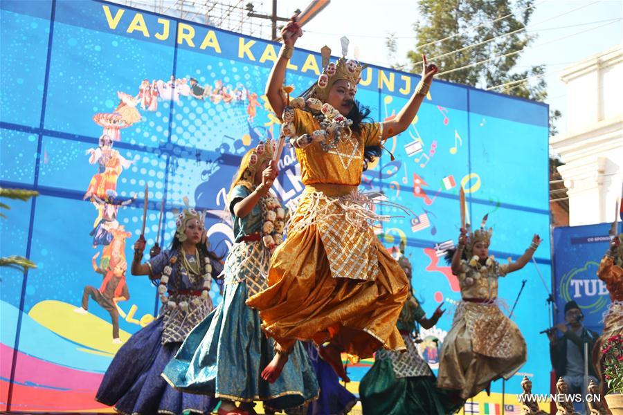 NEPAL-KATHMANDU-INTERNATIONAL FOLK FESTIVAL
