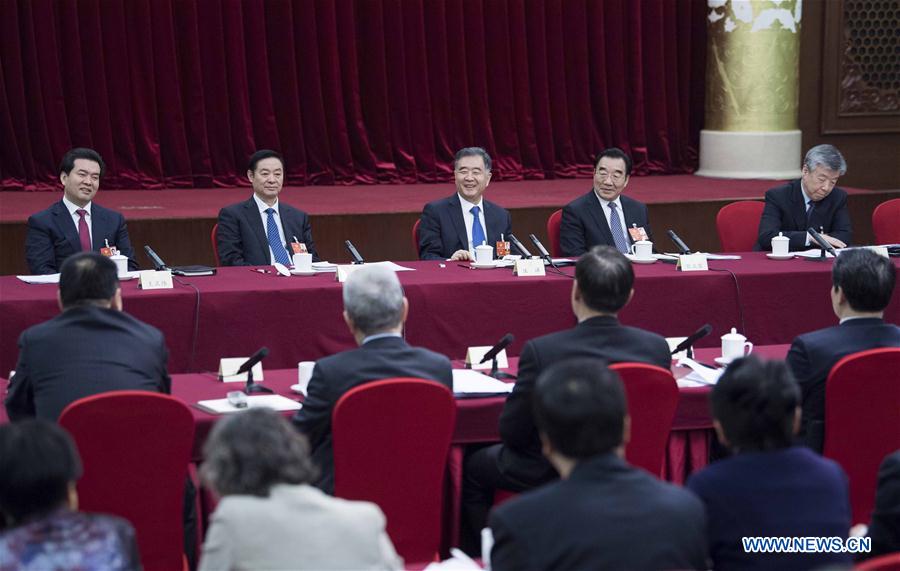 (TWO SESSIONS)CHINA-BEIJING-WANG YANG-CPPCC-PANEL DISCUSSION (CN)