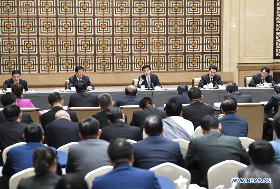 (TWO SESSIONS)CHINA-BEIJING-WANG HUNING-CPPCC-PANEL DISCUSSION (CN)