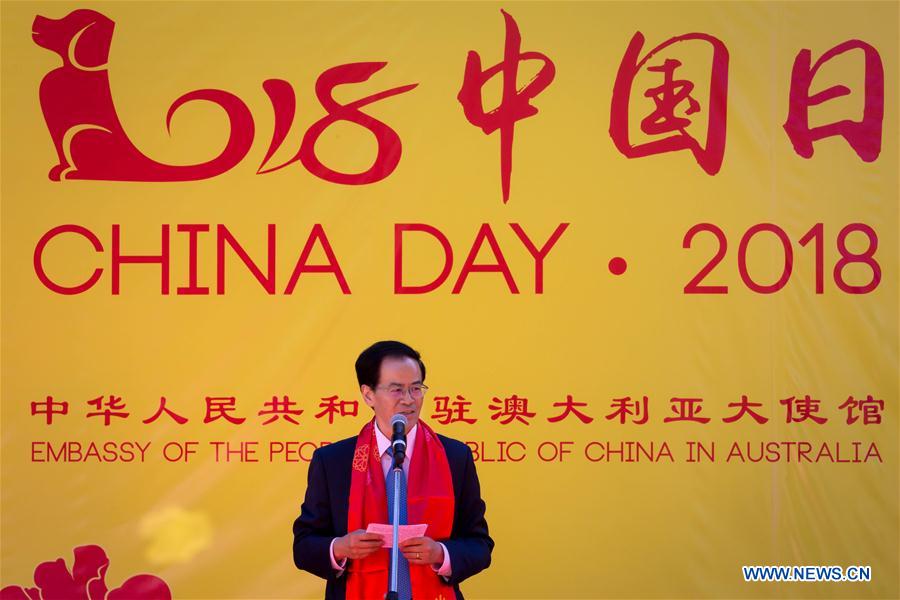 AUSTRALIA-CANBERRA-CHINESE EMBASSY-CELEBRATIONS-CHINA DAY