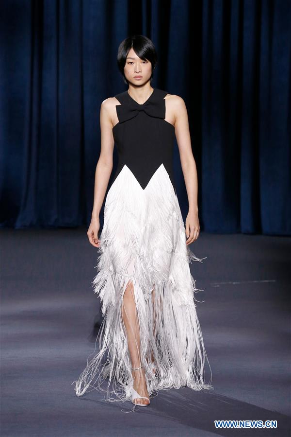 Models present creations of Givenchy at Paris Fashion Week - Xinhua |  