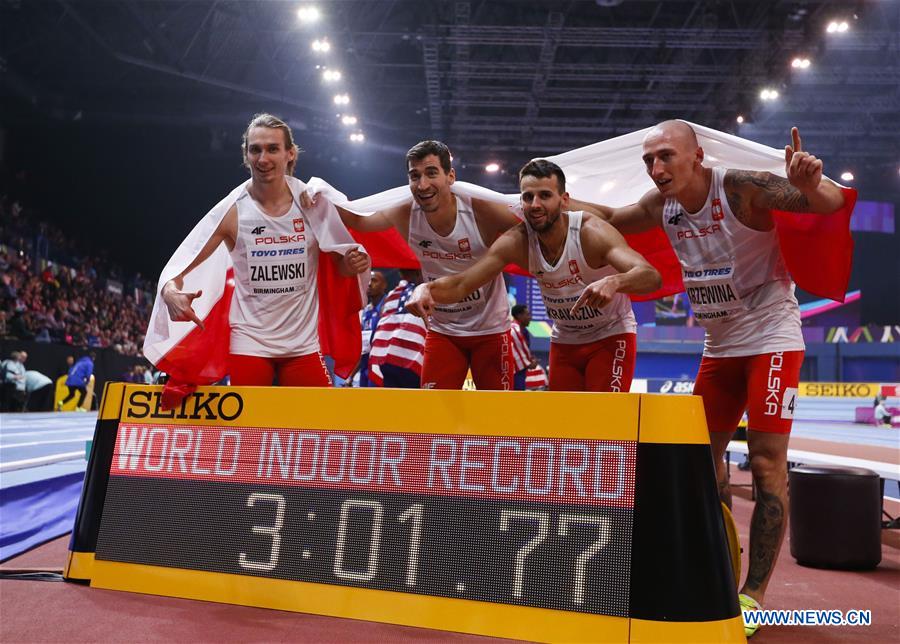 (SP)BRITAIN-BIRMINGHAM-ATHLETICS-IAAF WORLD INDOOR CHAMPIONSHIPS-DAY 4