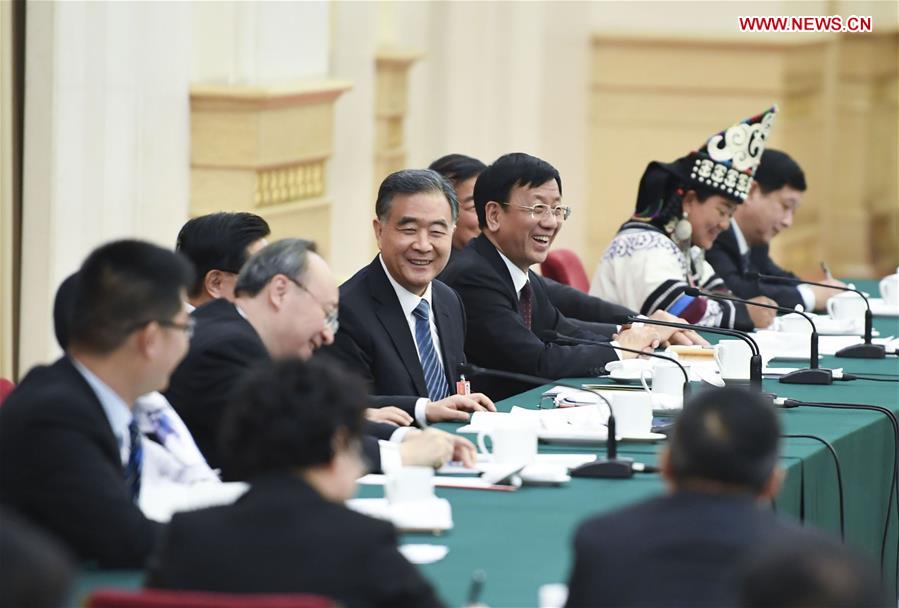 (TWO SESSIONS)CHINA-BEIJING-WANG YANG-NPC-PANEL DISCUSSION (CN)