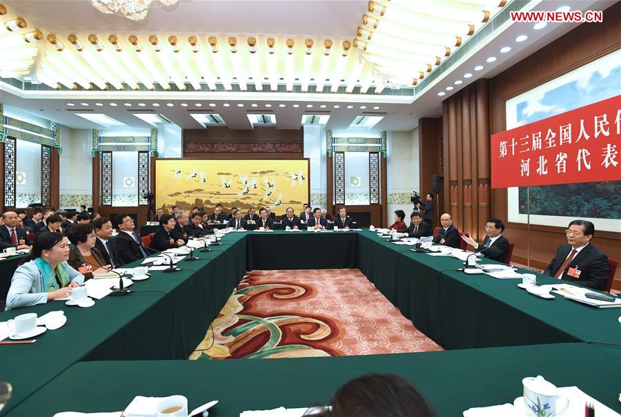 (TWO SESSIONS)CHINA-BEIJING-WANG HUNING-NPC-PANEL DISCUSSION (CN)