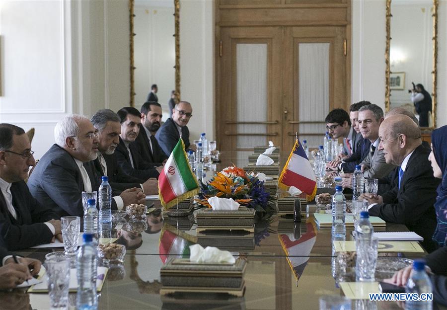 IRAN-TEHRAN-FM-FRANCE-FM-MEETING
