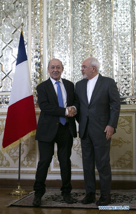 IRAN-TEHRAN-FM-FRANCE-FM-MEETING