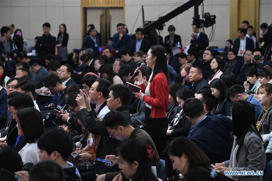 (TWO SESSIONS)CHINA-BEIJING-NPC-PRESS CONFERENCE-ECONOMY (CN)