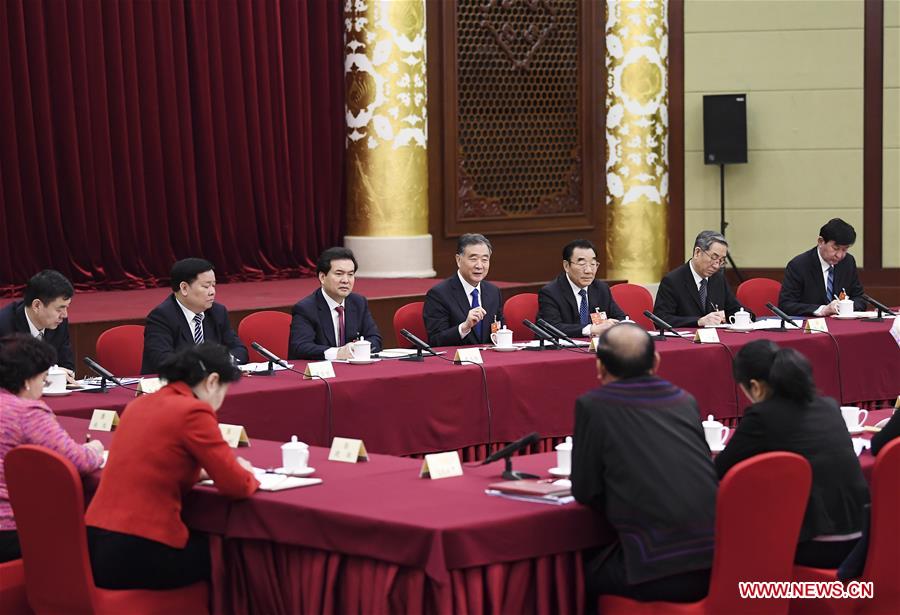 (TWO SESSIONS)CHINA-BEIJING-WANG YANG-CPPCC-PANEL DISCUSSION (CN)