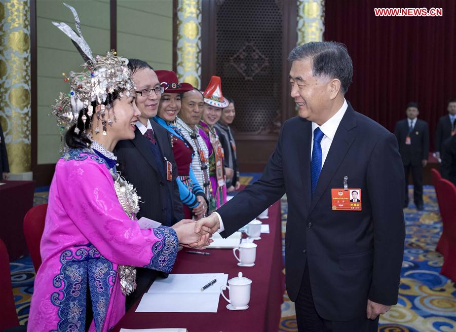 (TWO SESSIONS)CHINA-BEIJING-WANG YANG-CPPCC-PANEL DISCUSSION (CN)