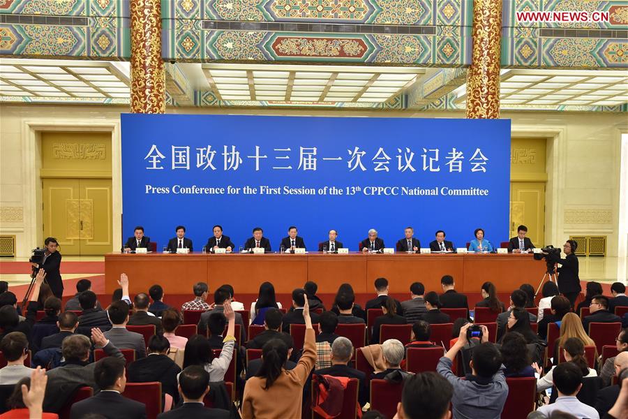 (TWO SESSIONS)CHINA-BEIJING-CPPCC-PRESS CONFERENCE (CN)