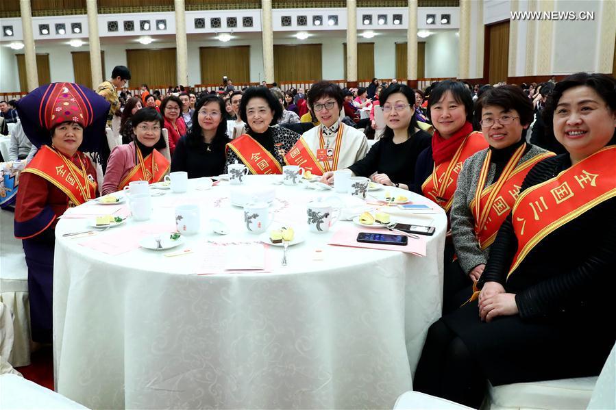 CHINA-BEIJING-WOMEN'S DAY-GATHERING (CN)