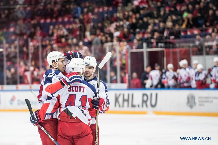 (SP)RUSSIA-MOSCOW-KHL-PLAYOFFS-SPARTAK VS CSKA