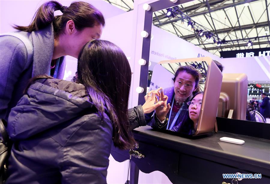 CHINA-SHANGHAI-ECONOMY-APPLIANCE-ELECTRONICS-AWE2018 (CN)