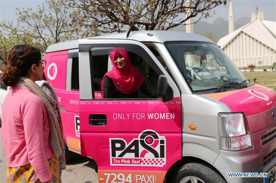 PAKISTAN-ISLAMABAD-WOMEN ONLY-TAXI-SERVICE