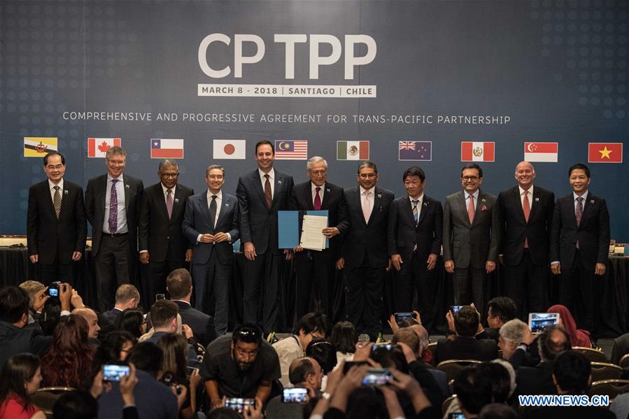 CHILE-SANTIAGO-CPTPP-SIGNING 