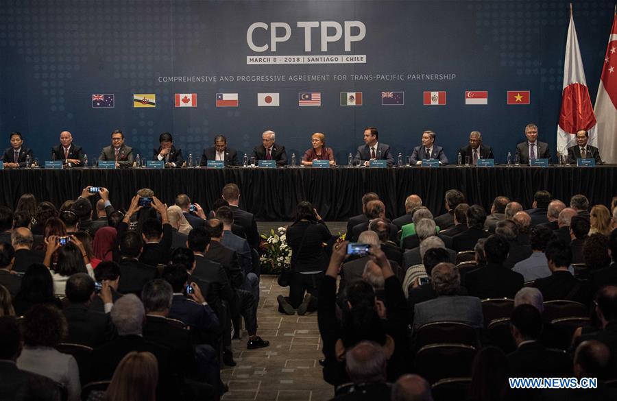CHILE-SANTIAGO-CPTPP-SIGNING 