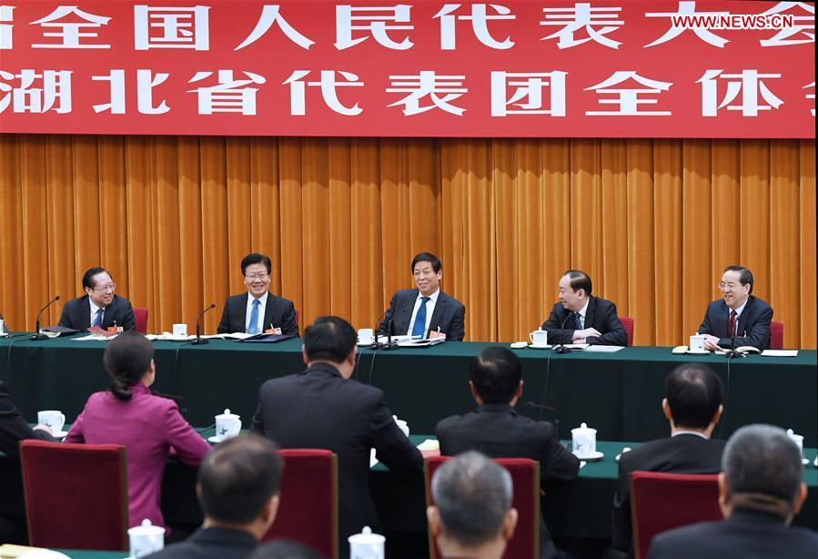 (TWO SESSIONS)CHINA-BEIJING-LI ZHANSHU-NPC-PANEL DISCUSSION (CN)
