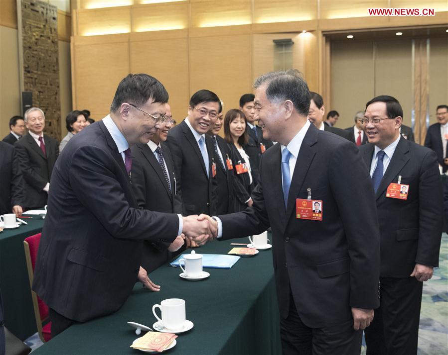 (TWO SESSIONS)CHINA-BEIJING-WANG YANG-NPC-PANEL DISCUSSION (CN)