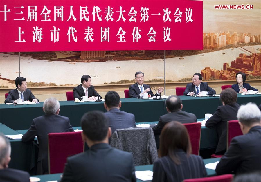 (TWO SESSIONS)CHINA-BEIJING-WANG YANG-NPC-PANEL DISCUSSION (CN)