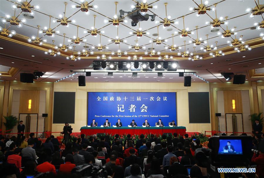 (TWO SESSIONS)CHINA-BEIJING-CPPCC-PRESS CONFERENCE-WELLBEING OF THE PEOPLE (CN)